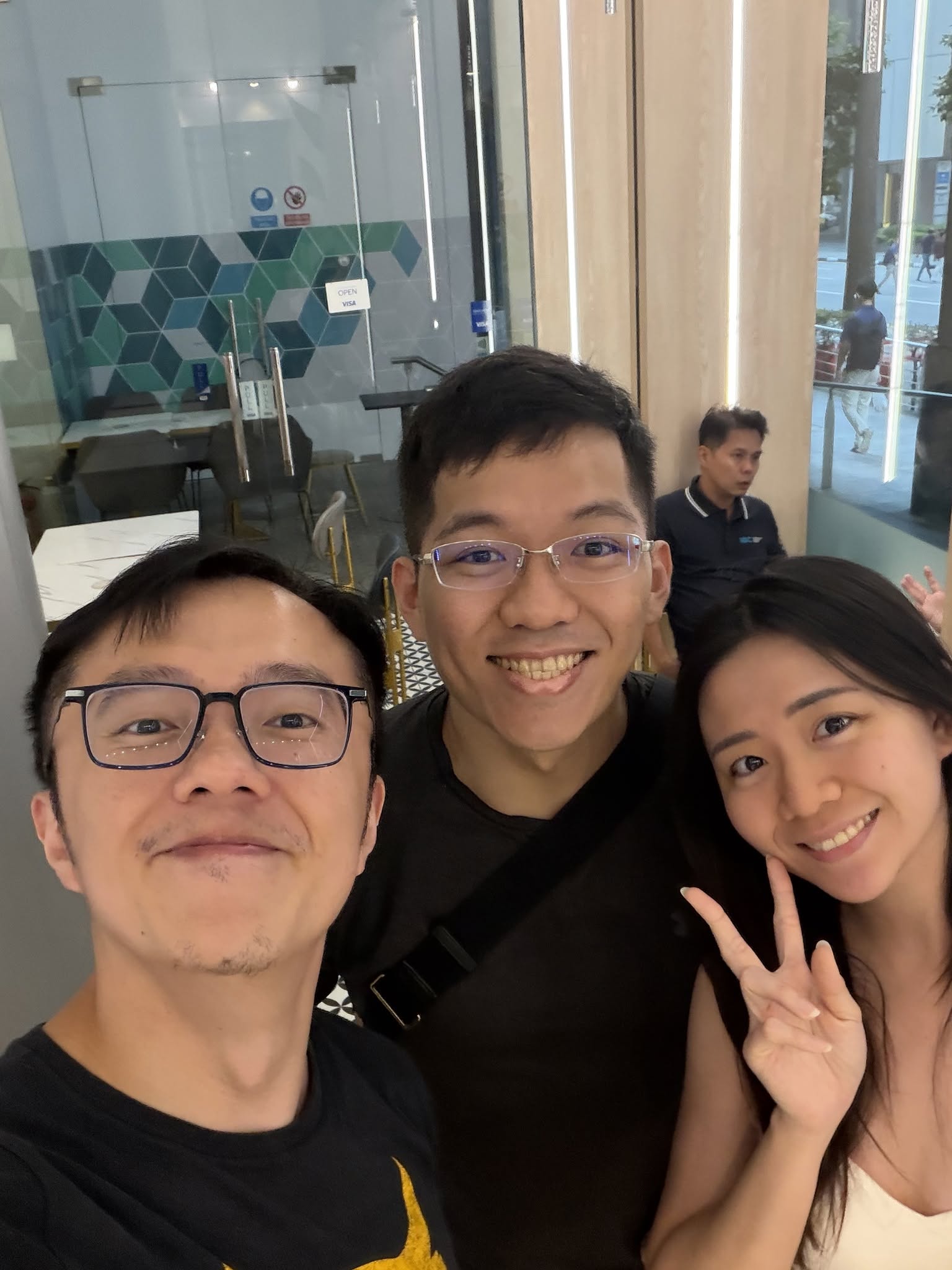 Marc, Daniel and Audrey